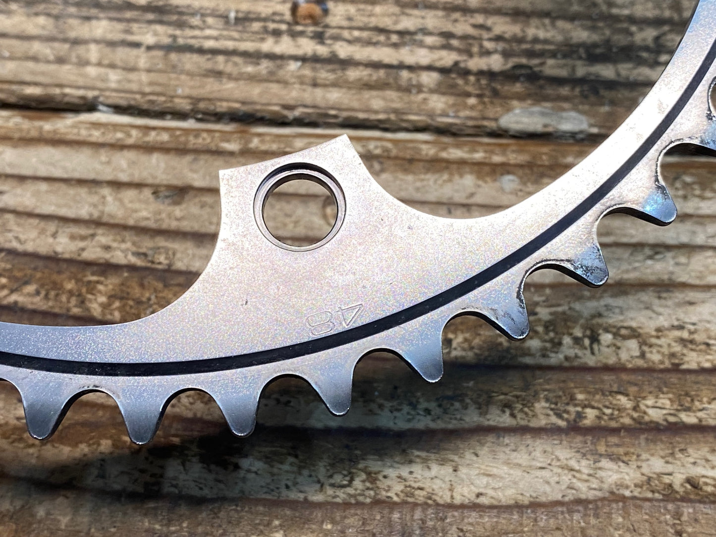 IP054 シマノ SHIMANO DURA-ACE TRACK チェーンリング PCD144mm 48T 厚歯 NJS認定