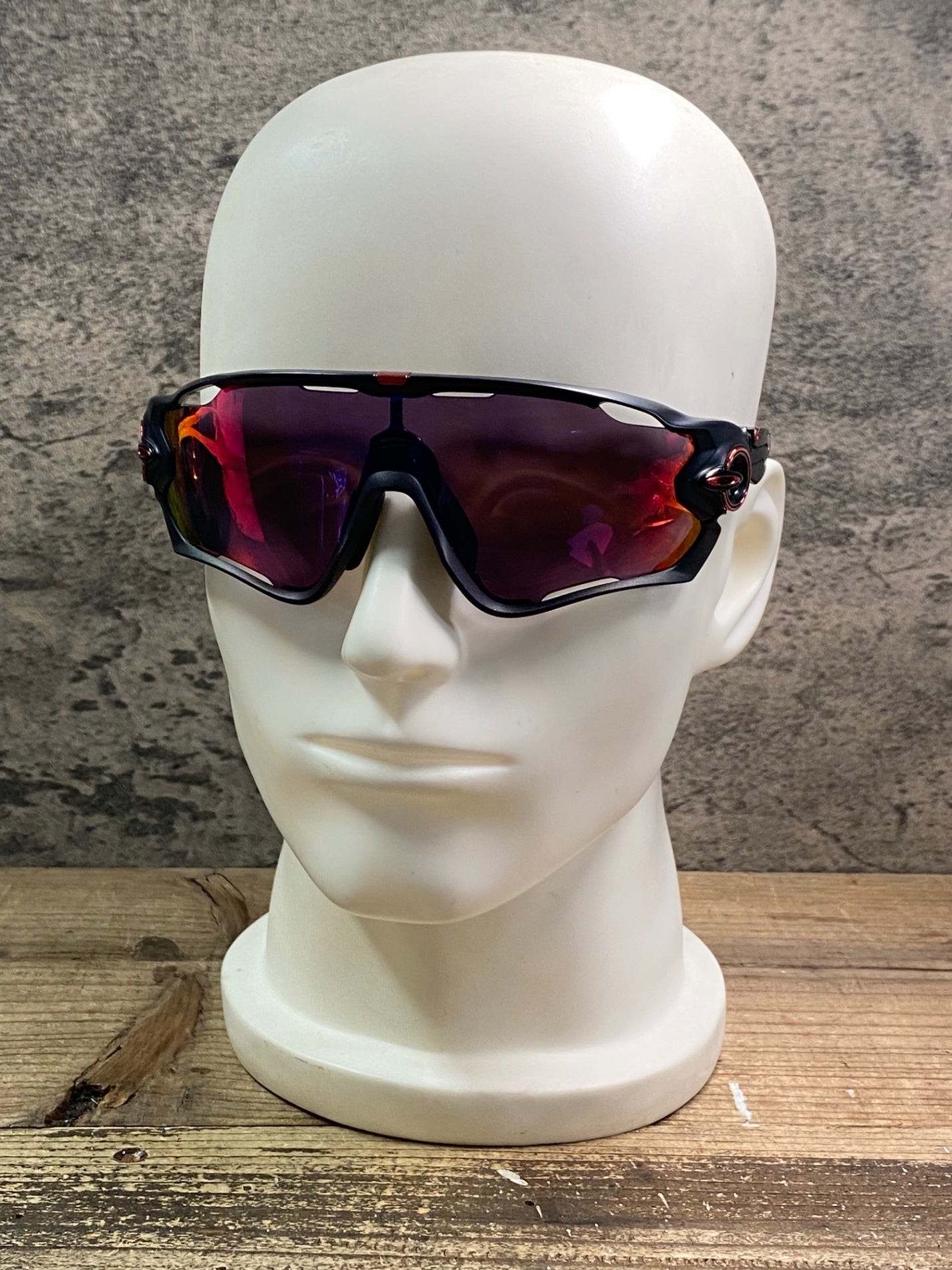 JA996 オークリー OAKLEY JAWBREAKER サングラス アイウェア 黒 赤 PRIZMレンズ ZERO製レンズ付属