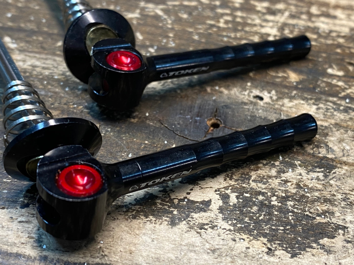 IY620 トーケン TOKEN チタン クイックリリース 前後セット 100mm/130mm