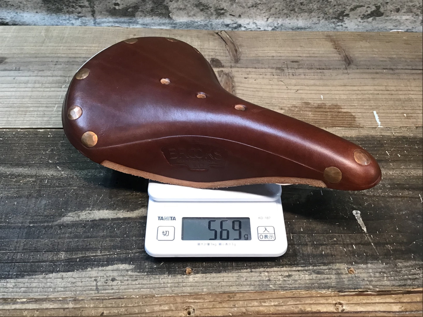 IS448 ブルックス BROOKS B17 SPECIAL サドル ブラウン