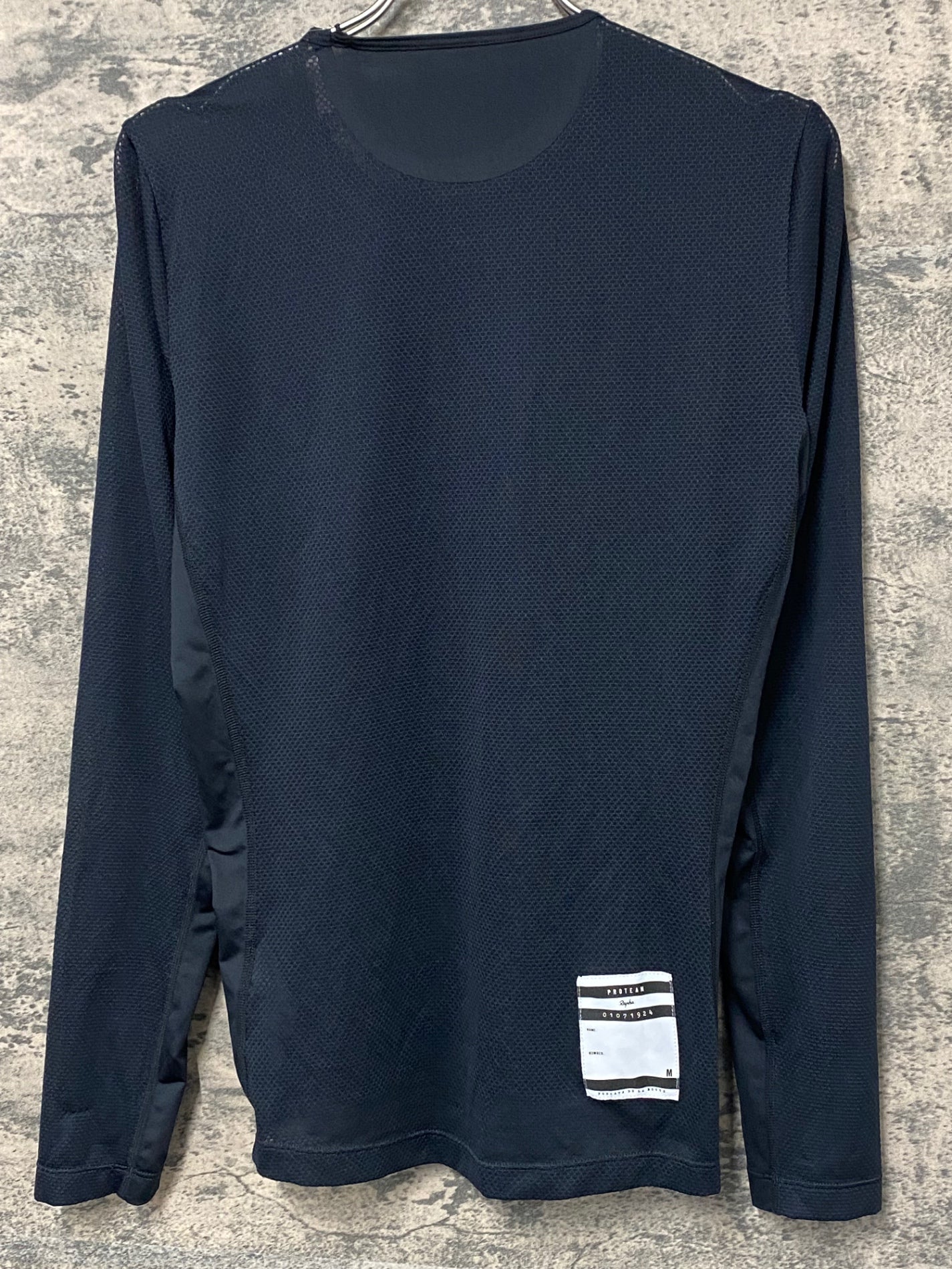 JC617 ラファ Rapha PRO TEAM BASE LAYER LONG SLEEVE 長袖 ベースレイヤー 黒 M