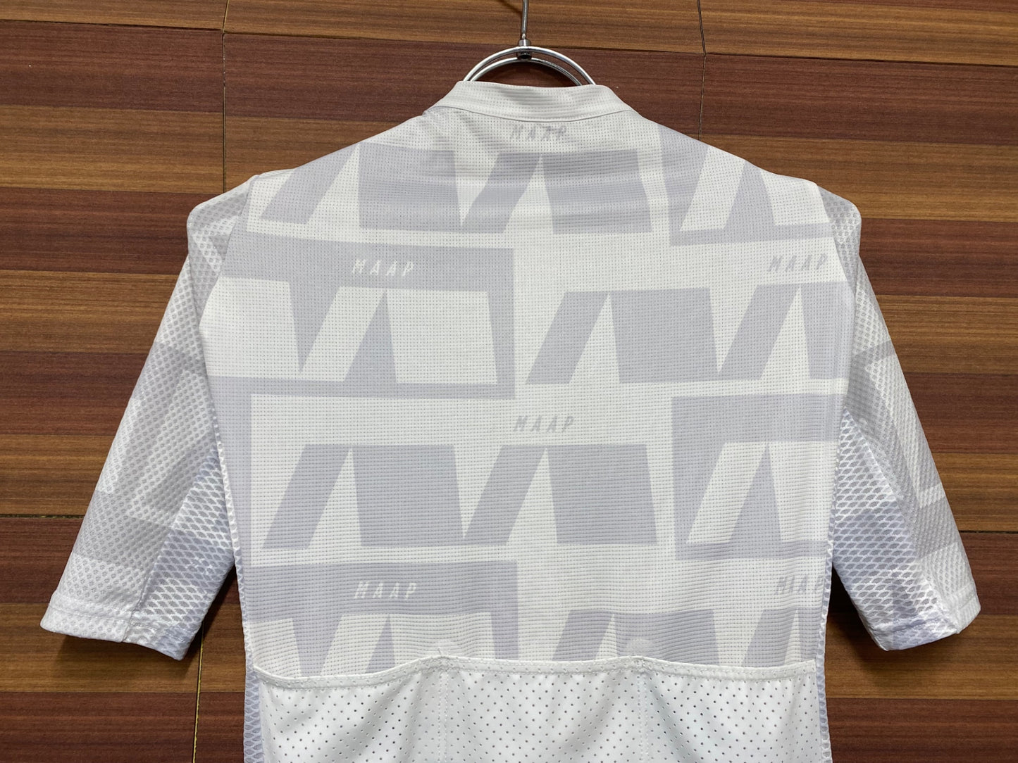 IM497 マープ MAAP WOMEN'S PRO FIT JERSEY 半袖 サイクルジャージ 白 XS レディース ※裾ゴム色