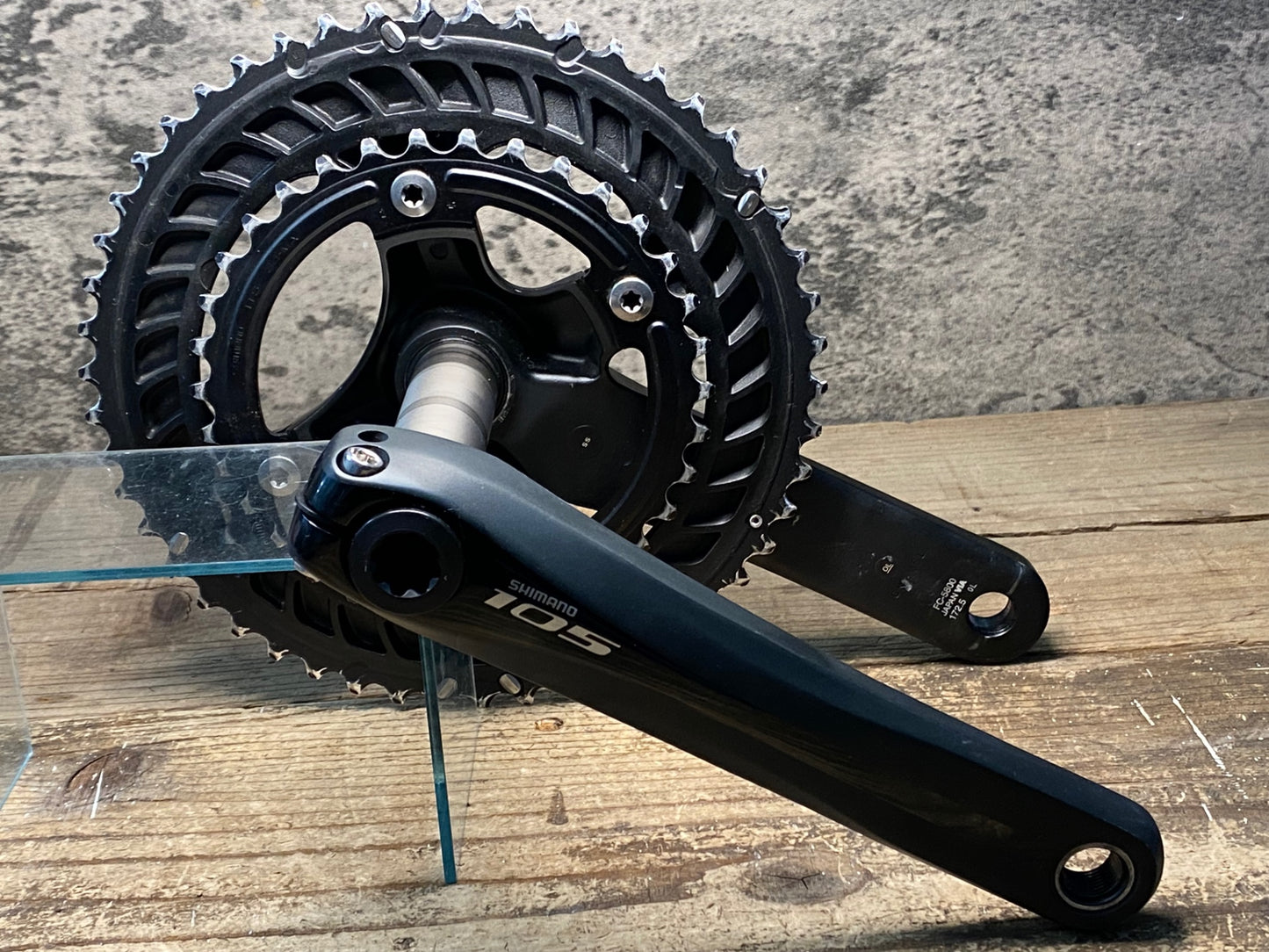 JC711 シマノ SHIMANO 105 FC-5800 クランクセット 172.5mm 50/34T