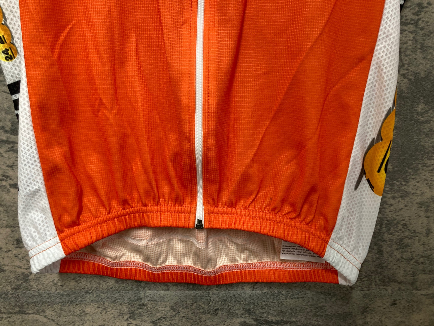 IY642 ビオレーサー BiORACER 半袖 サイクルジャージ オレンジ 3/M