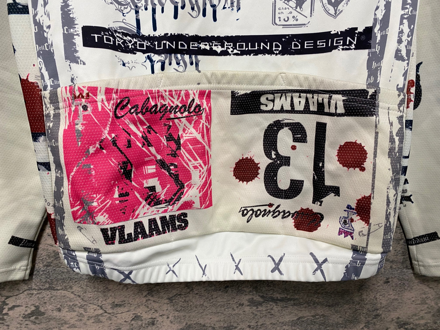 IY621 パールイズミ PEARL iZUMi 長袖 サイクルジャケット 白 M 裏起毛