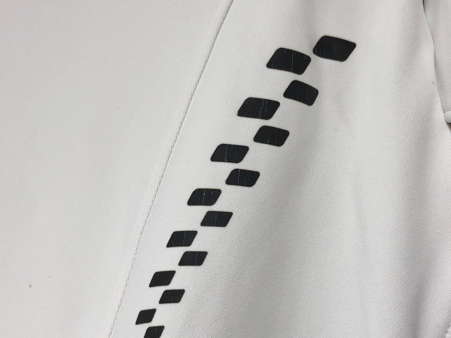 JC209 パールイズミ PEARL iZUMi 長袖 サイクルジャケット 白 黒 M 裏起毛