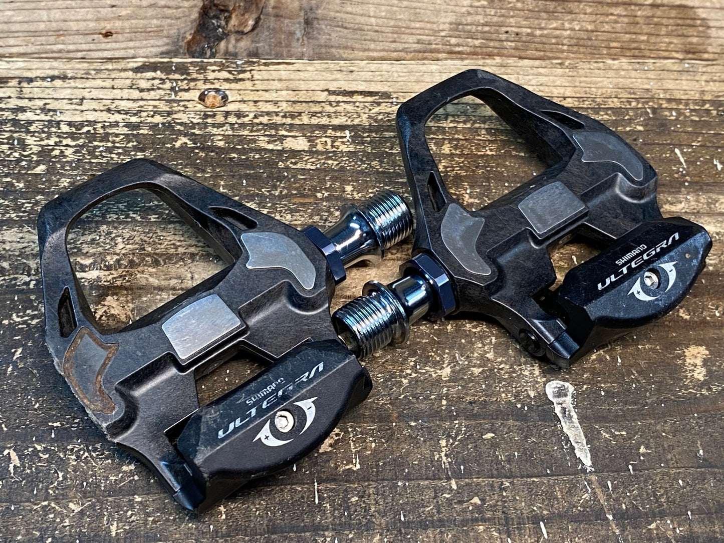 IW137 シマノ SHIMANO アルテグラ ULTEGRA PD-R8000 ビンディングペダル ※プレート欠品