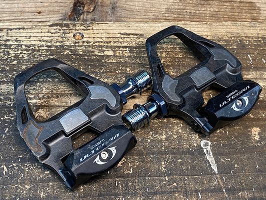 IW137 シマノ SHIMANO アルテグラ ULTEGRA PD-R8000 ビンディングペダル ※プレート欠品