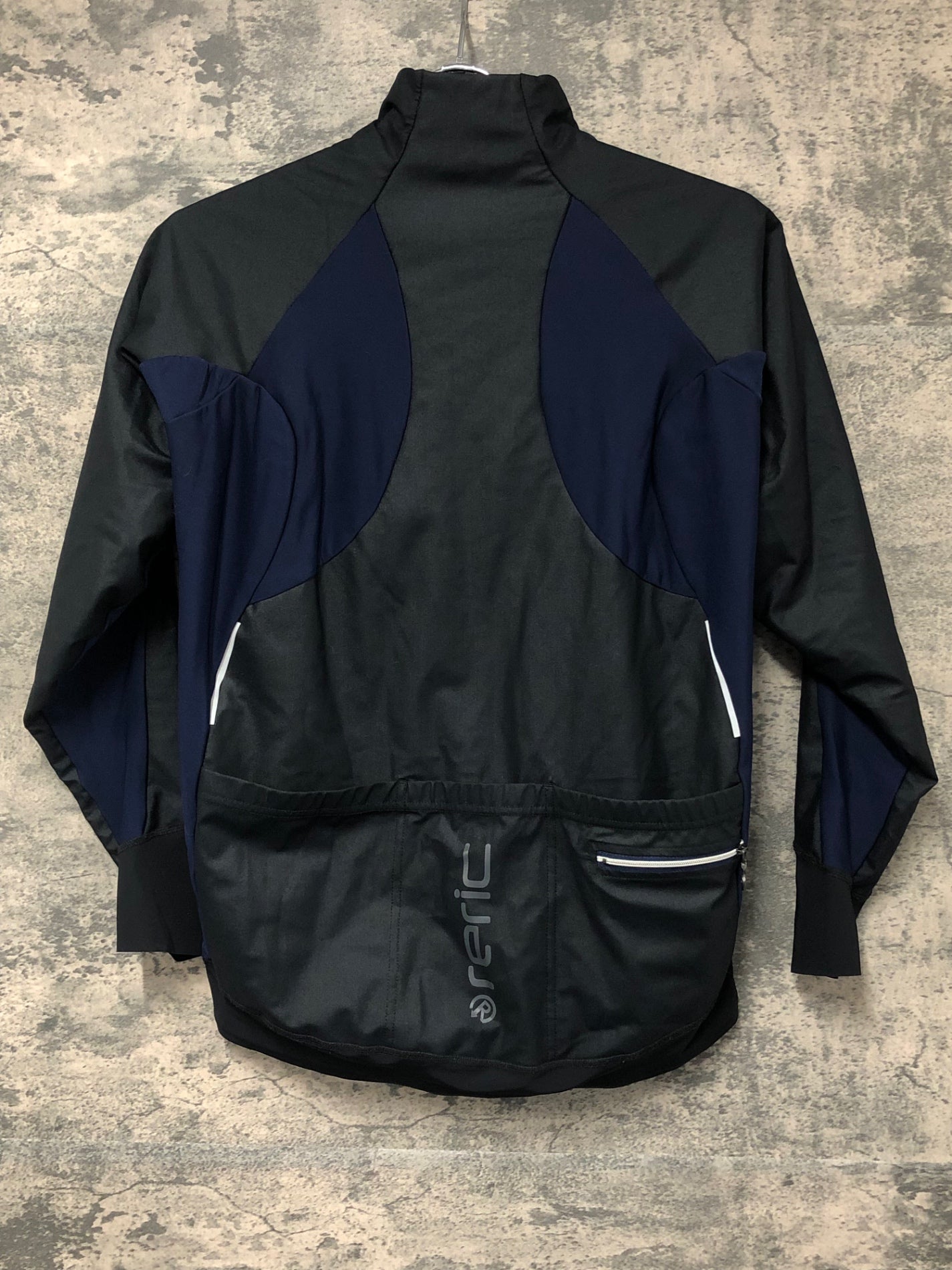 JD140 レリック reric 長袖サイクルジャケット 黒紺 M 裏起毛