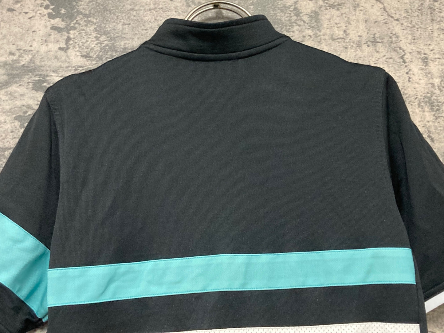 IW746 ラファ Rapha MEN'S SS TRAINING BREVET JERSEY 半袖 サイクルジャージ 黒 水色 M TEAM sky