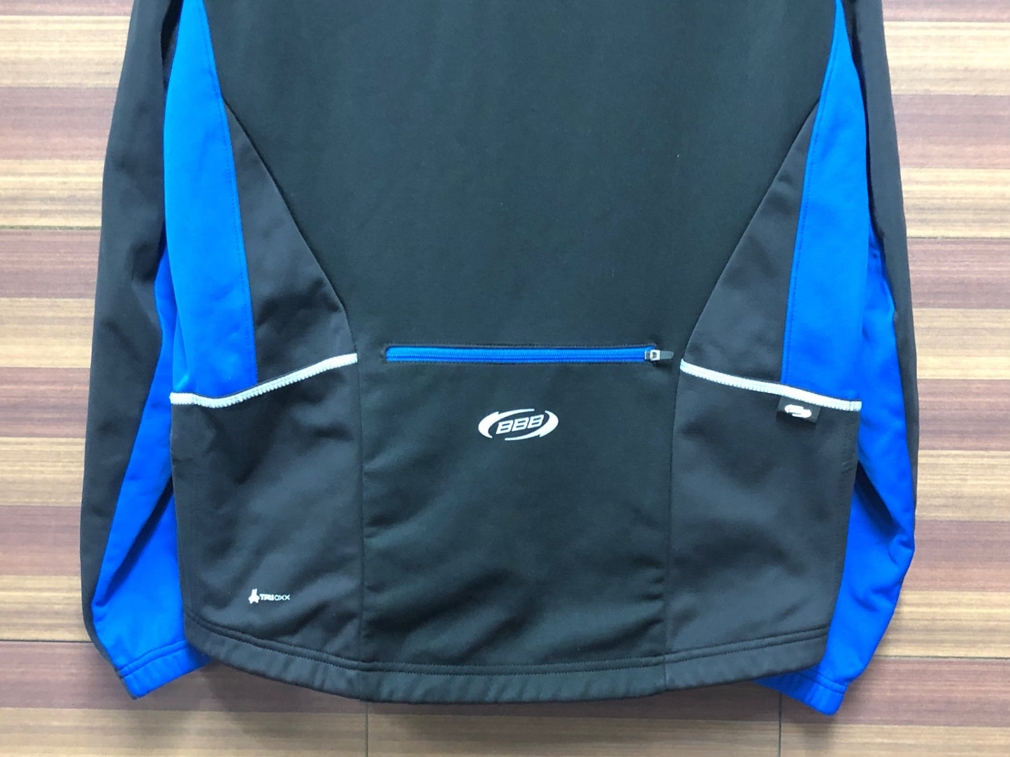 IU102 BBB 長袖 サイクルジャケット 黒 青 ※サイズ不明