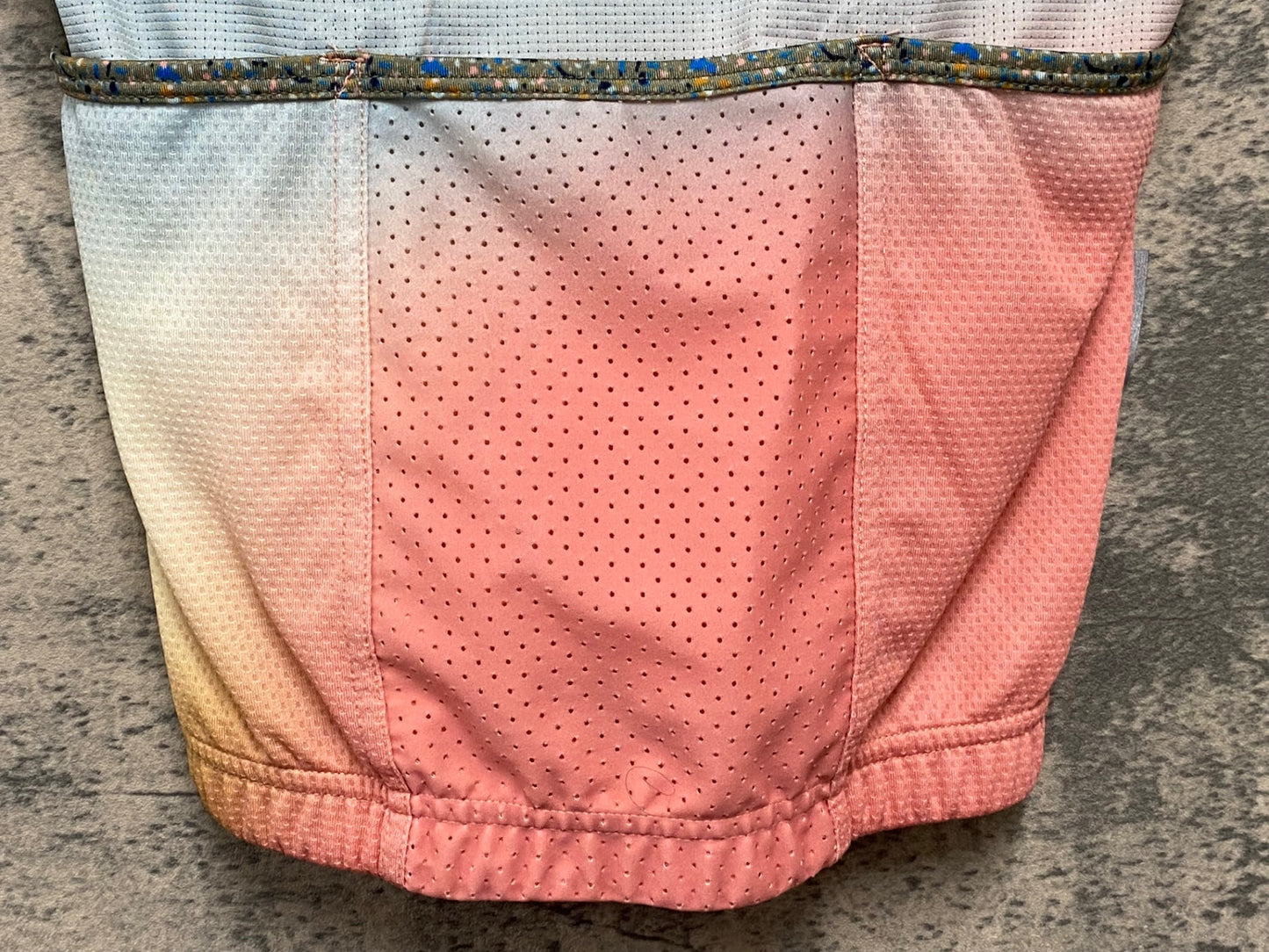 JB493 ペドラ Pedla 半袖 サイクルジャージ ブルーグレー ピンク XS