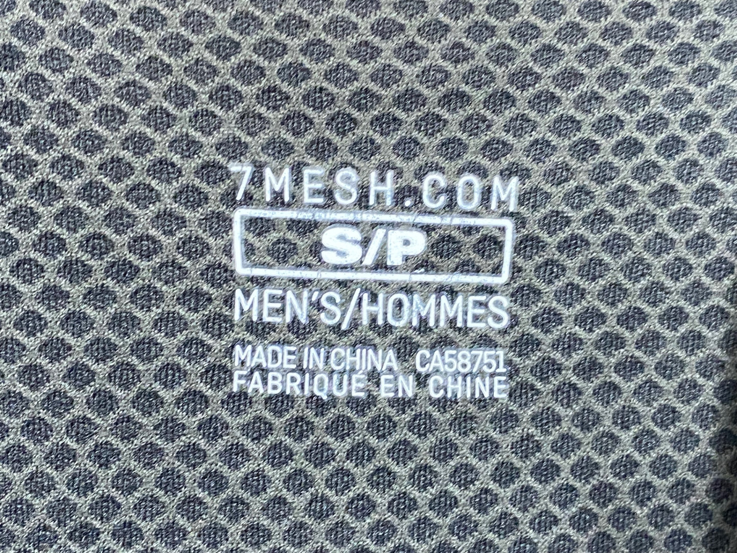 IU048 セブンメッシュ 7MESH 半袖 サイクルジャージ グレー S/P