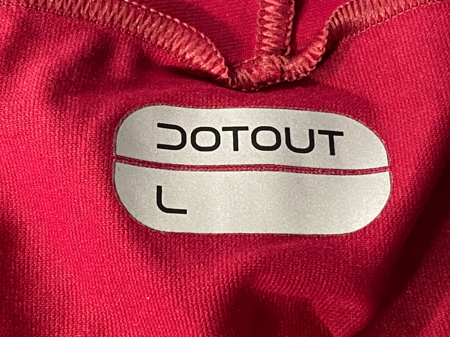 IL823 ドットアウト DOT OUT KYRO JERSEY 半袖サイクルジャージ L 赤