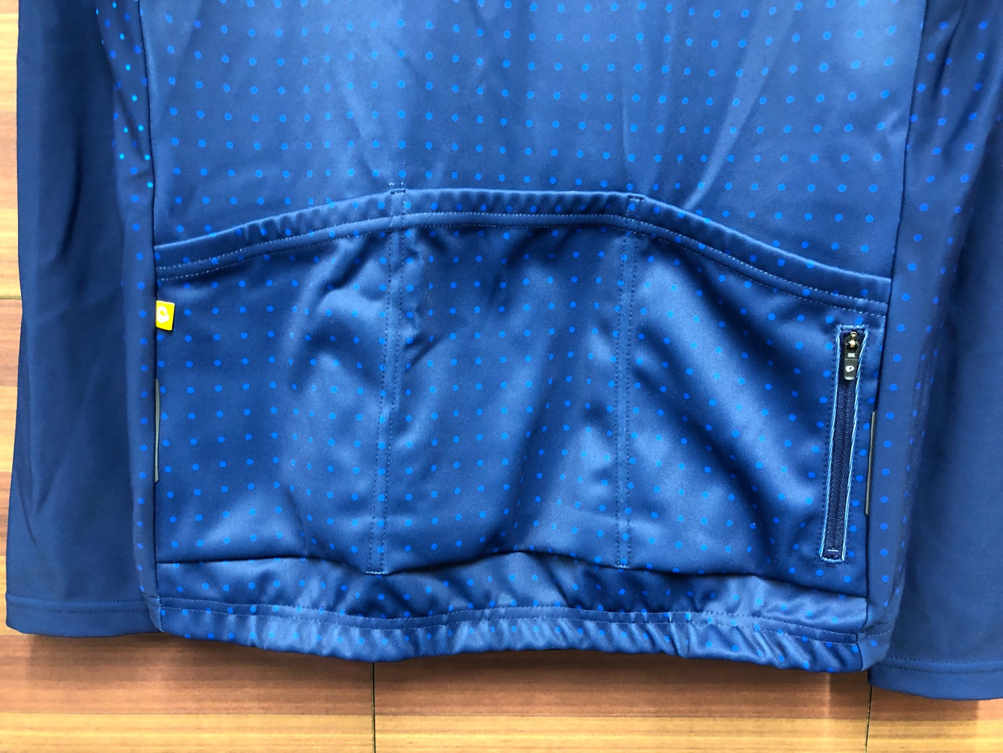 IP907 パールイズミ PEARL iZUMi 長袖 サイクルジャージ 紺 XL 裏起毛