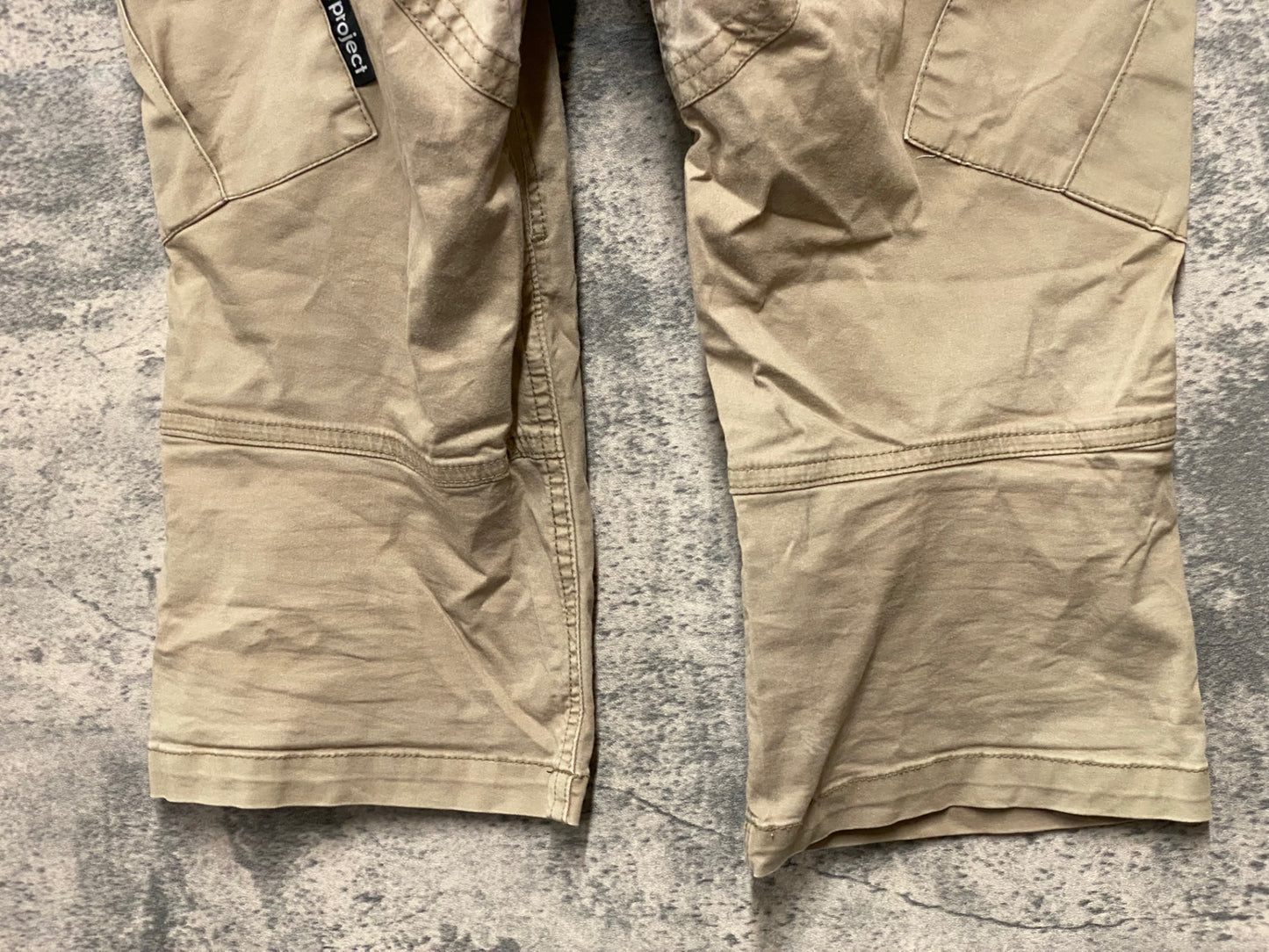 JA355 リンプロジェクト rinproject サイクルトラウザー 5分丈 サイクルパンツ M ベージュ