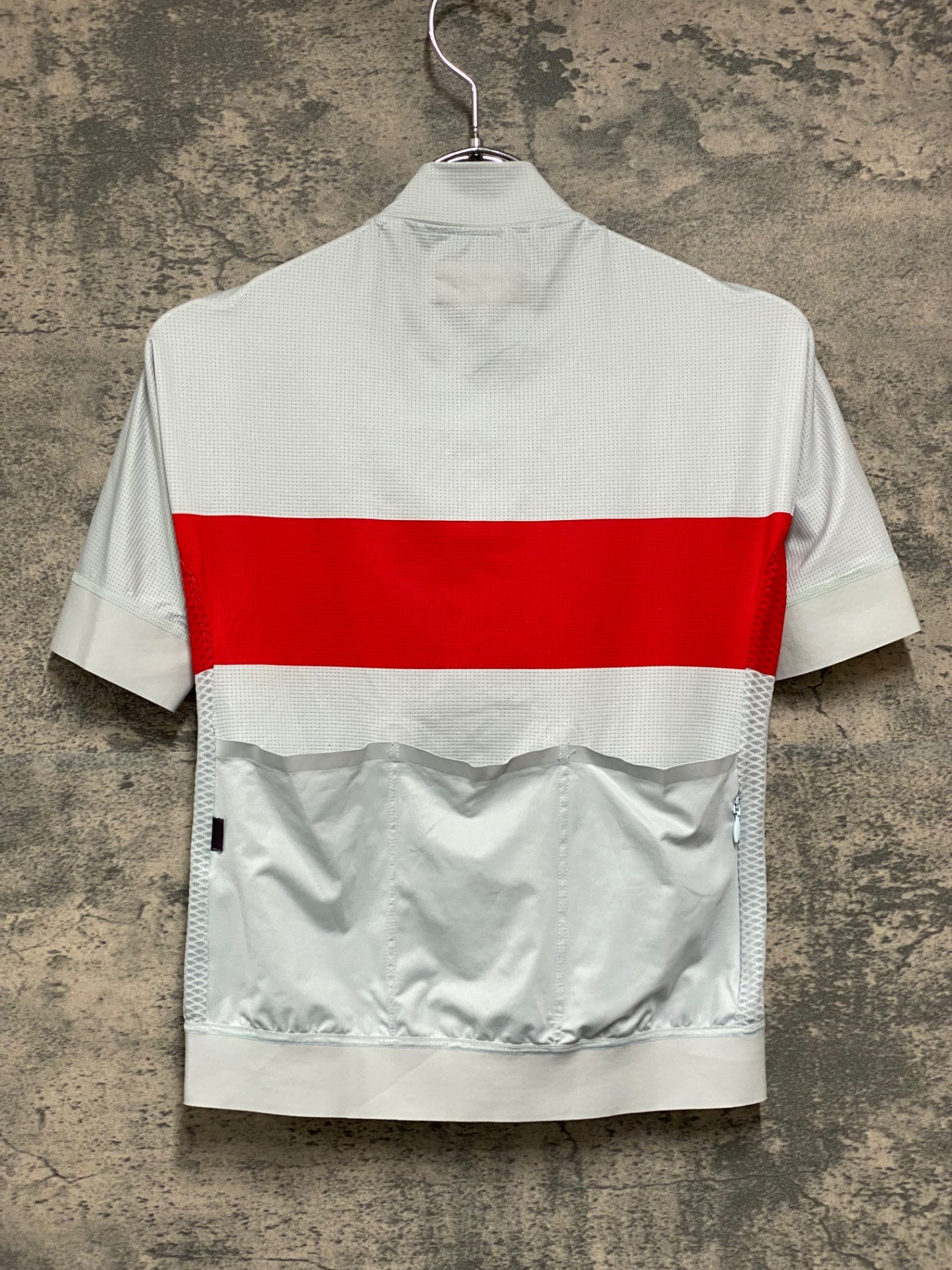 JD923 パスノーマルスタジオ PAS NORMAL STUDIOS 半袖 サイクルジャージ 薄水 赤 レディース S