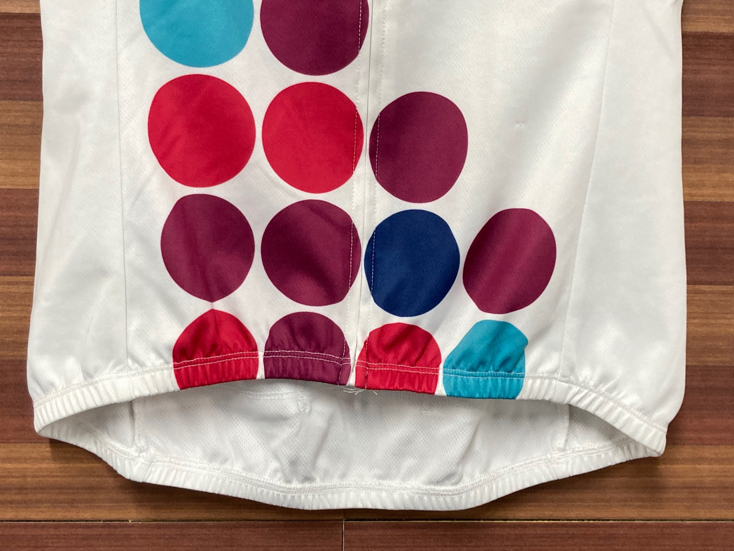 IL513 ルコックスポルティフ le coq sportif 半袖サイクルジャージ 白 M