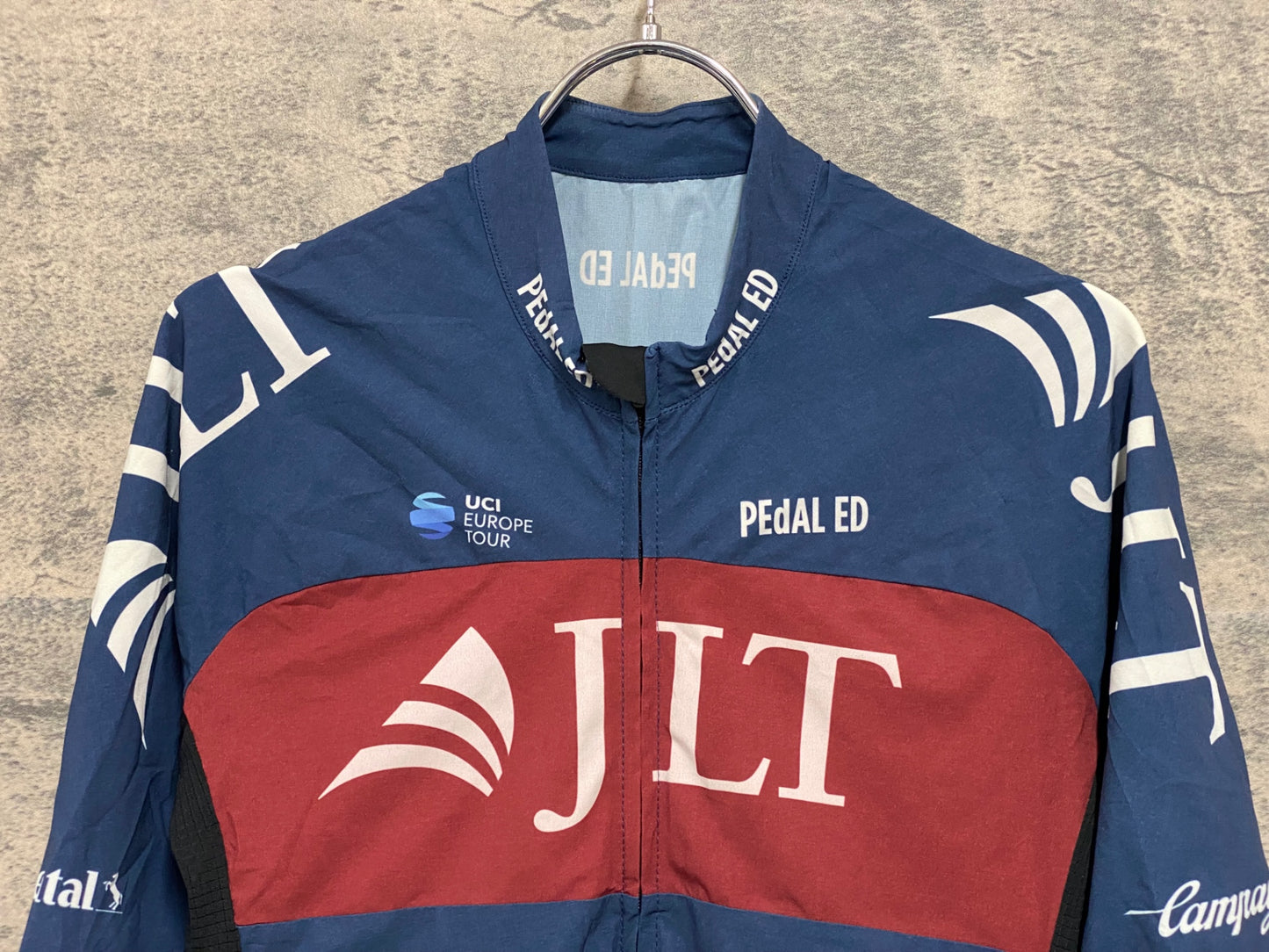 JB389 ペダレット PEdALED 半袖 サイクルジャージ 紺 ※サイズ不明