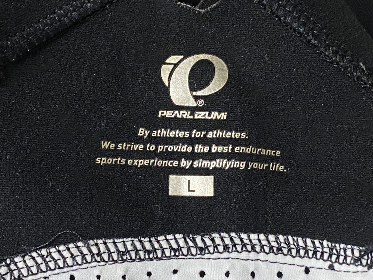 IR647 パールイズミ PEARL iZUMi ビブタイツ 黒 L 裏起毛 パッド擦れ 黒タグ