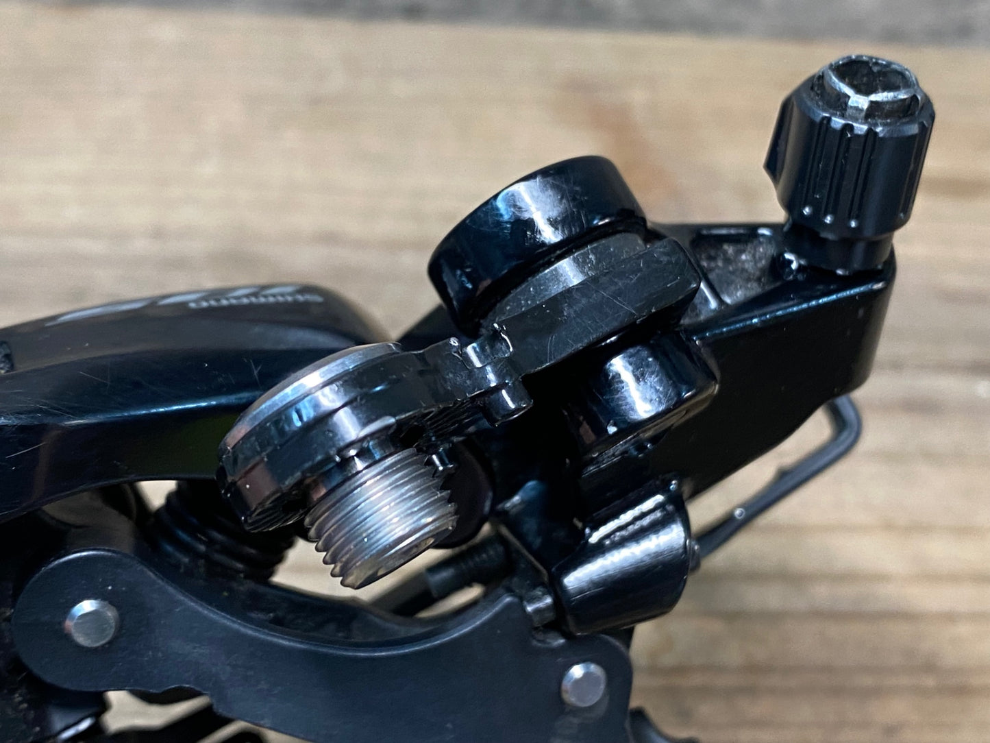 IH133 シマノ SHIMANO 105 RD-R7000 SS リアディレイラー 11S ブラック ※社外プーリー