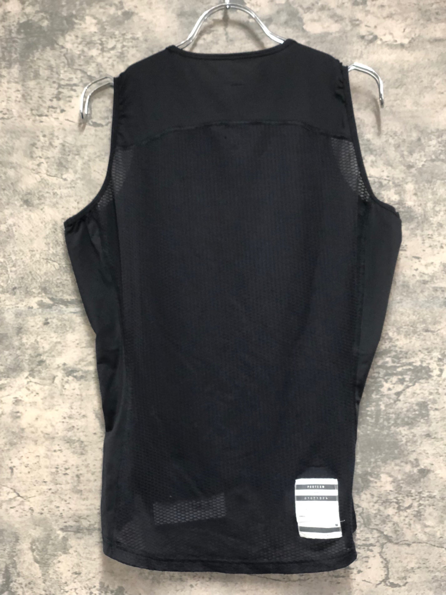 IX318 ラファ Rapha PRO TEAM BASE LAYER ノースリーブ ベースレイヤー 黒 M