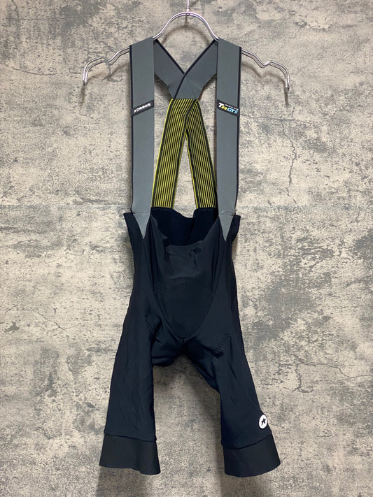 JB816 アソス assos MILLE GTS Spring Fall Bib Shorts C2 ビブショーツ 黒 M ※ほつれあり