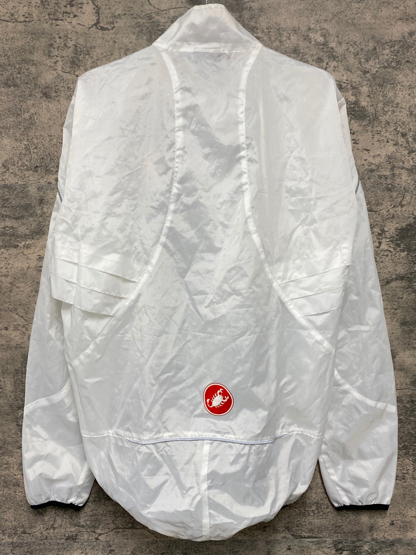 IW392 カステリ CASTELLI 長袖 ウィンドブレイカー 白 L