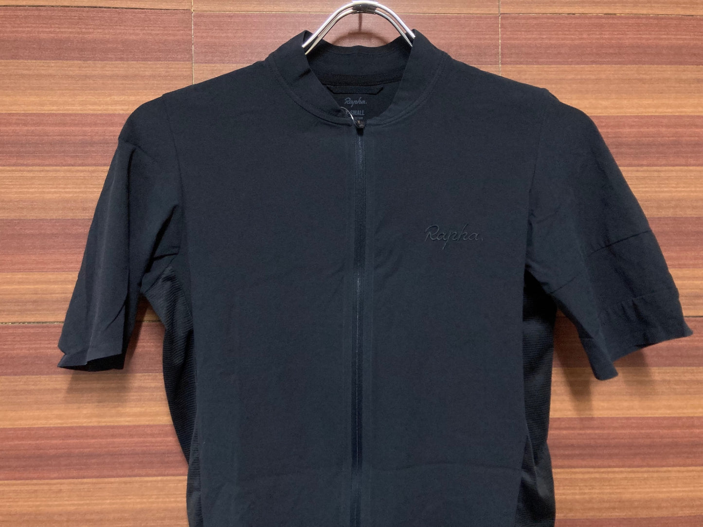 IK945 ラファ Rapha SILK FLYWEIGHT JERSEY 半袖 サイクルジャージ 紺 XS