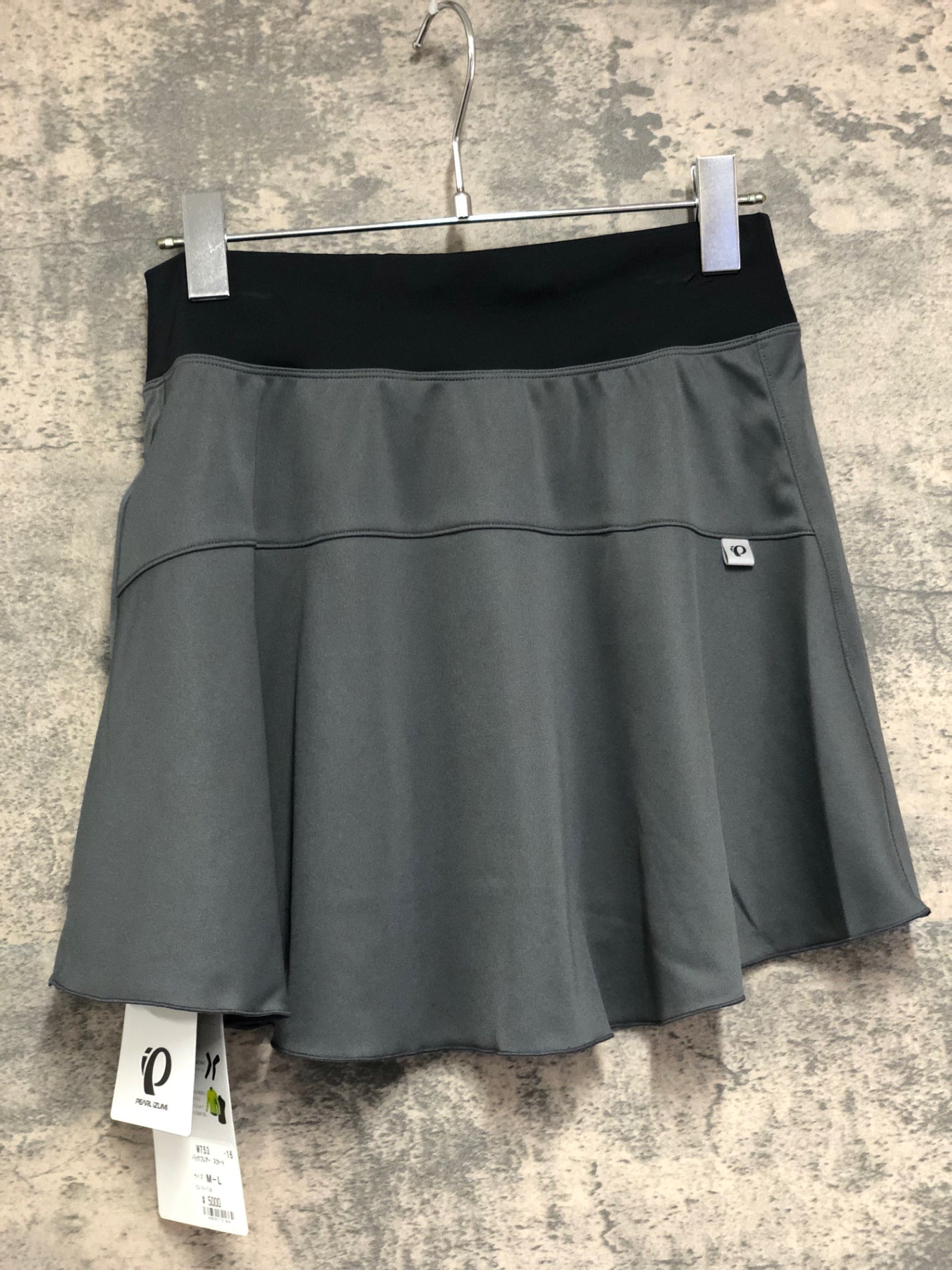 IV572 パールイズミ PEARL iZUMi サイクルスカート グレー M-L