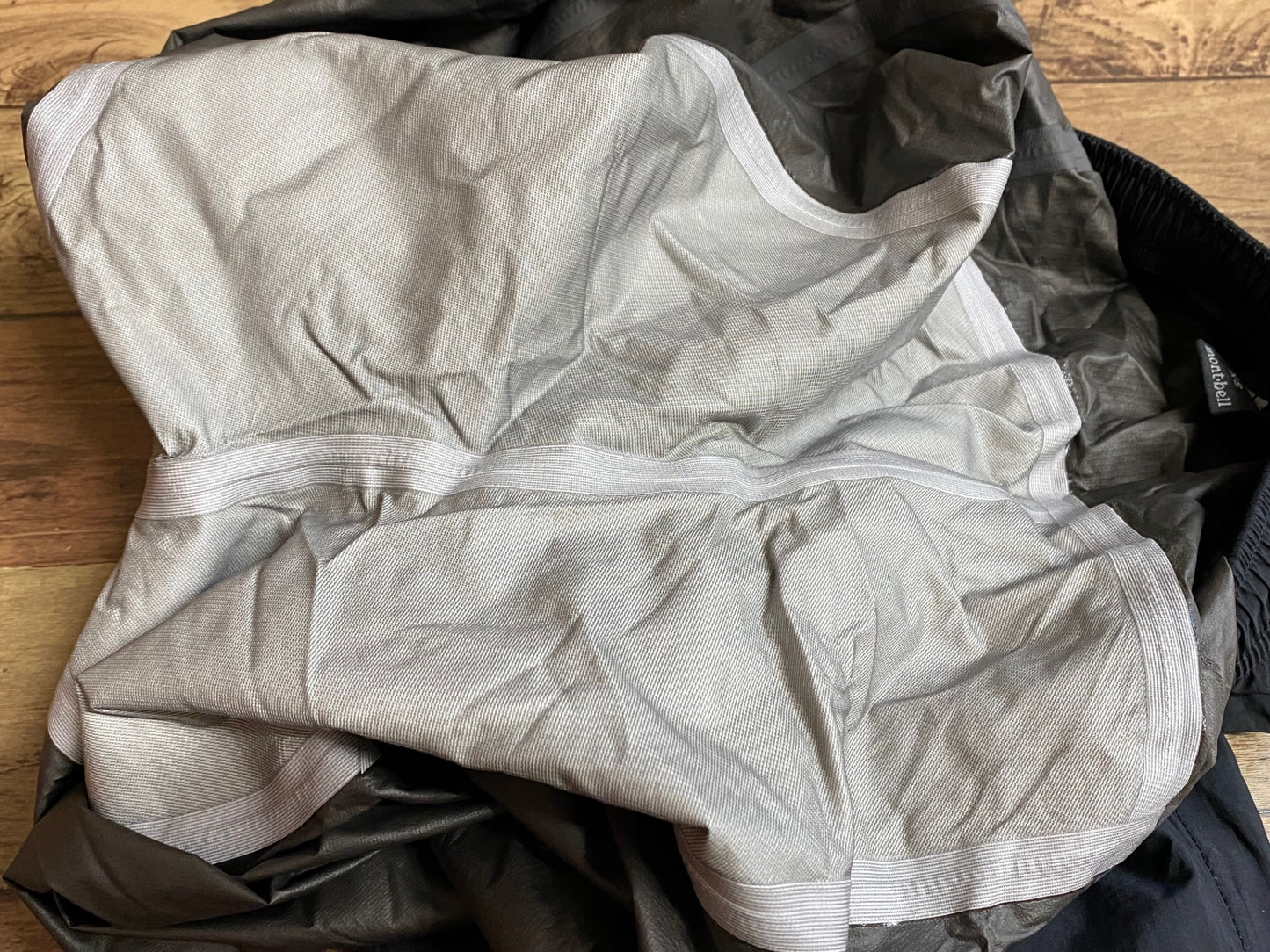 IT456 モンベル mont-bell レインパンツ 黒 XS GORE-TEX