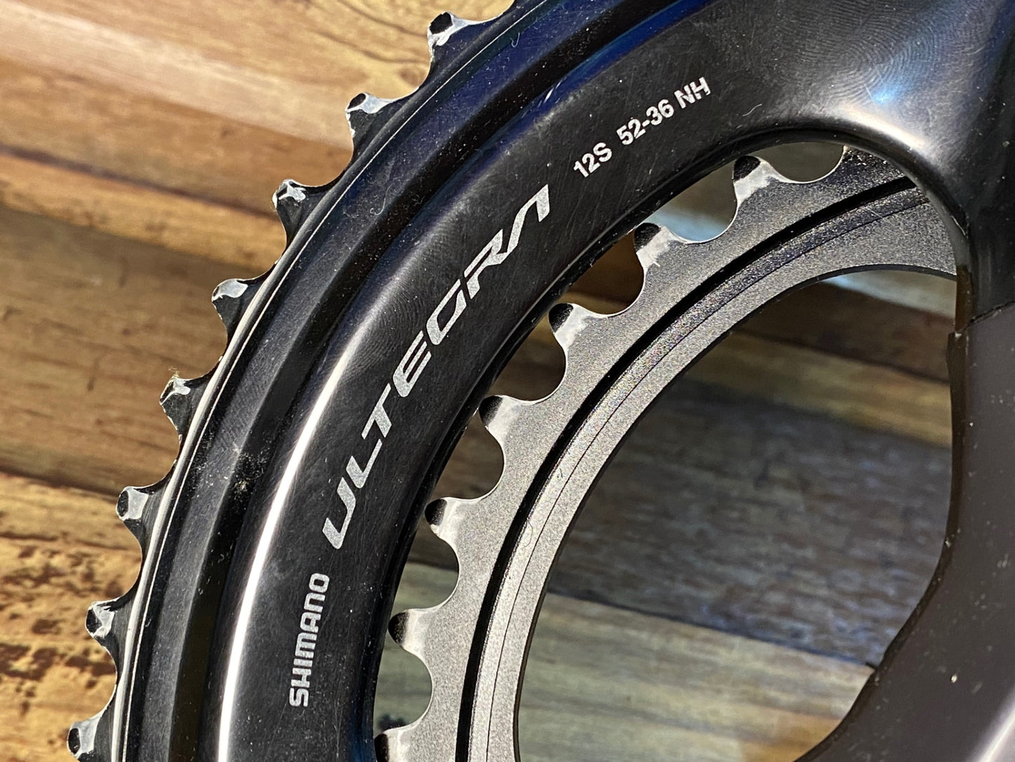 HB529 シマノ SHIMANO アルテグラ ULTEGRA FC-R8100 クランクセット 170ｍｍ 52/36T ※傷