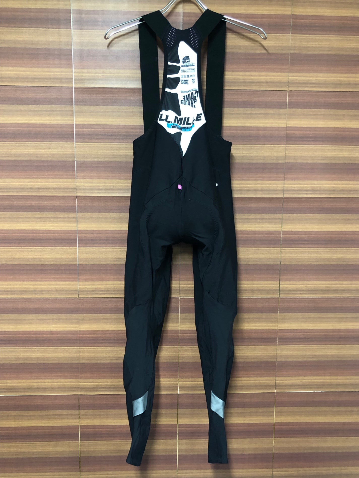 IN371 アソス Assos LL.MILLE 裏起毛 ビブタイツ 黒 S