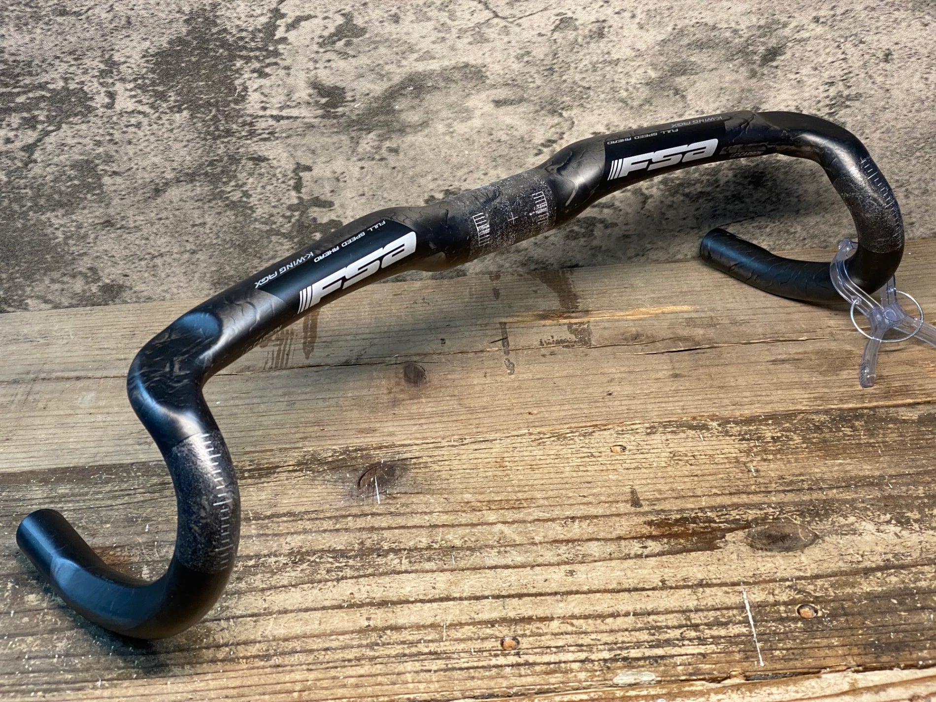 JB735 FSA K-WING AGX カーボン ドロップハンドル 390-450mm φ31