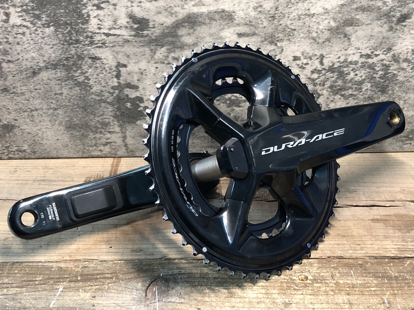 IQ609 シマノ SHIMANO デュラエース DURA-ACE FC-R9200P クランクセット 170mm 52-36T 12S パワーメーター 両足計測 ※接続確認済み