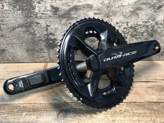IQ609 シマノ SHIMANO デュラエース DURA-ACE FC-R9200P クランクセット 170mm 52-36T 12S パワーメーター 両足計測 ※接続確認済み