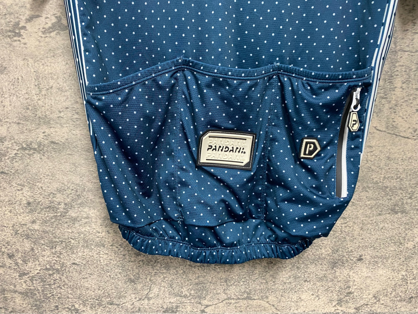 JC543 パンダーニ Pandani 半袖サイクルジャージ 紺 M