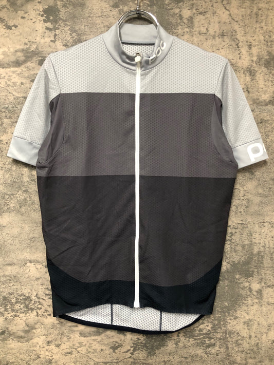 IX575 ポック POC 半袖サイクルジャージ グレー S