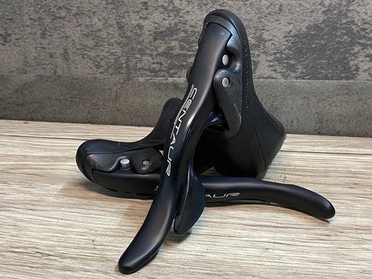 IW821 カンパニョーロ CAMPAGNOLO ケンタウル CENTAUR エルゴレバー 2x11S ※右レバースプリング折れのためジャンク