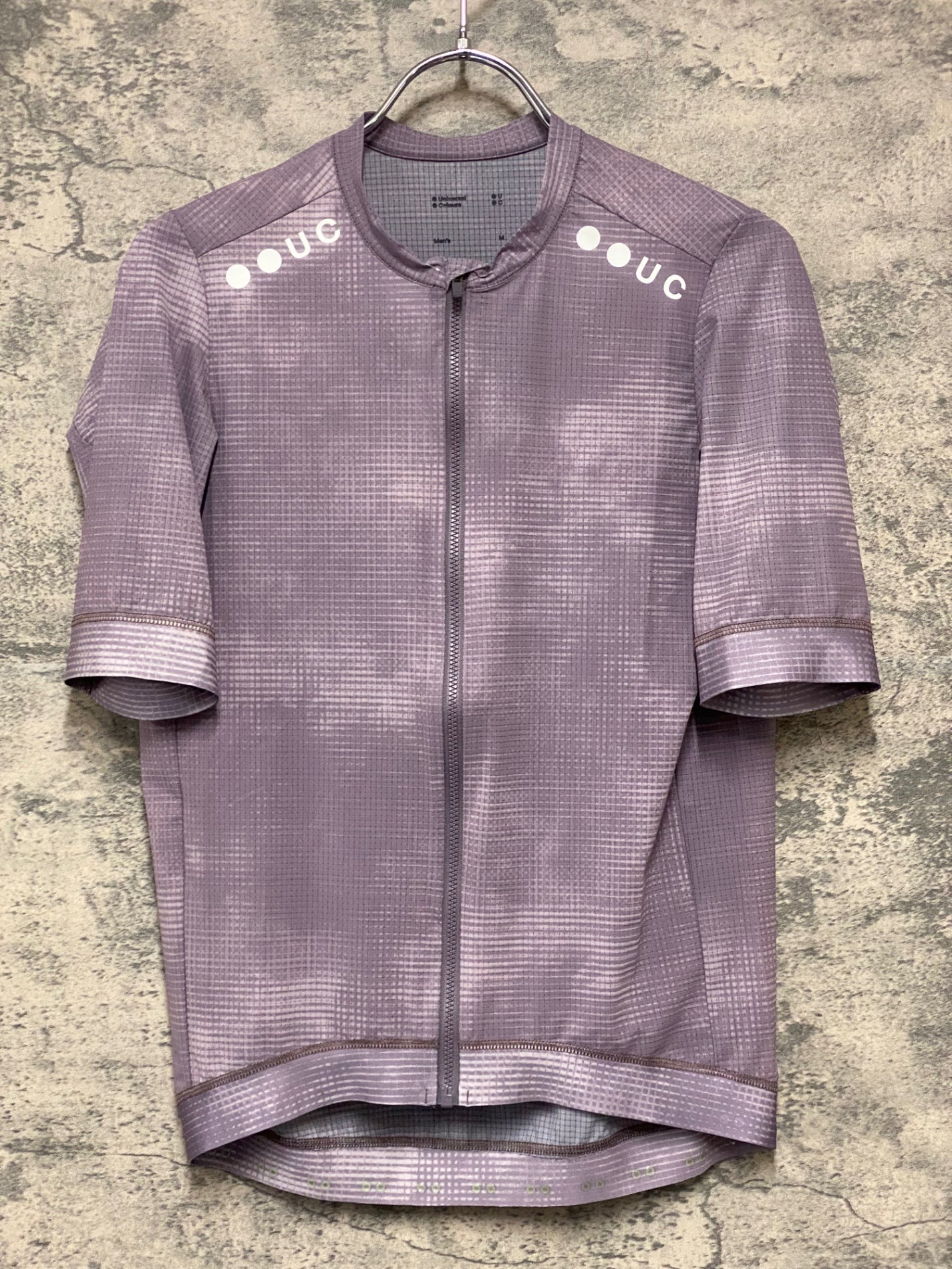 JD975 ユニバーサルカラーズ Universal Colours半袖 サイクルジャージ 薄紫 M