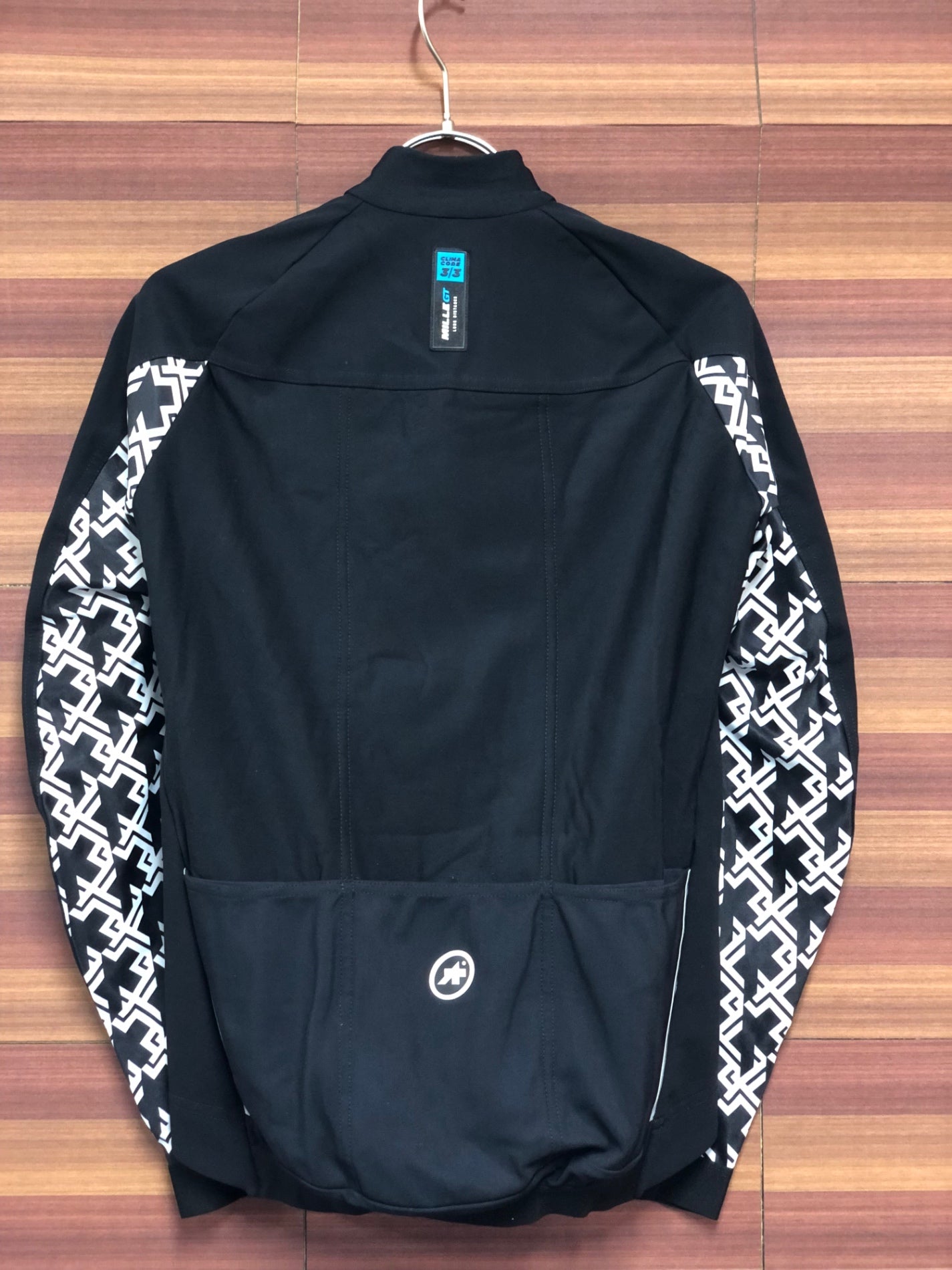 IN850 アソス ASSOS MelleGT 防風 裏起毛 サイクルジャケット S ブラック