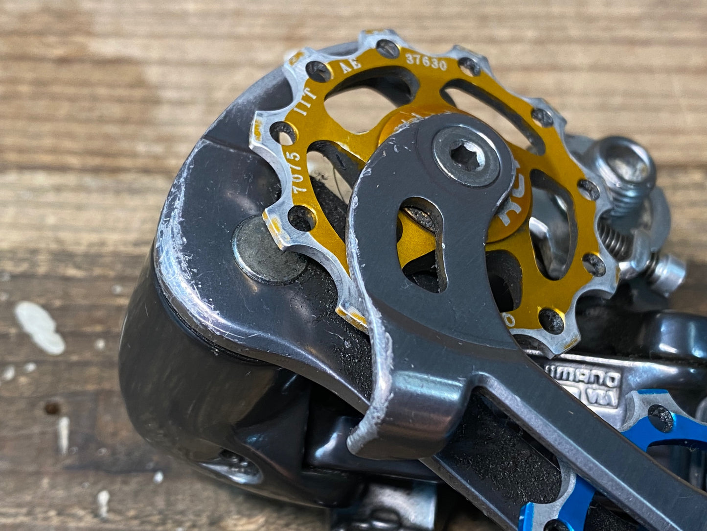 IB125 シマノ SHIMANO アルテグラ ULTEGRA RD-6600 リアディレイラー 10S ※プーリー社外品