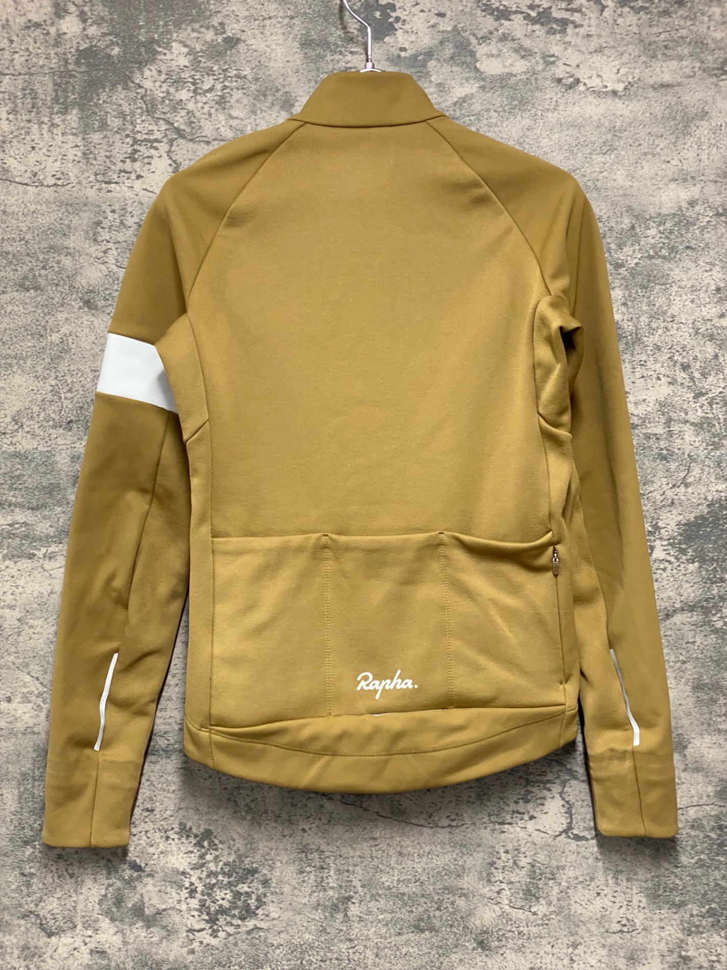 JC550 ラファ Rapha WOMEN'S CORE WINTER JACKET 長袖 サイクルジャケット カーキ レディース XS 裏起毛