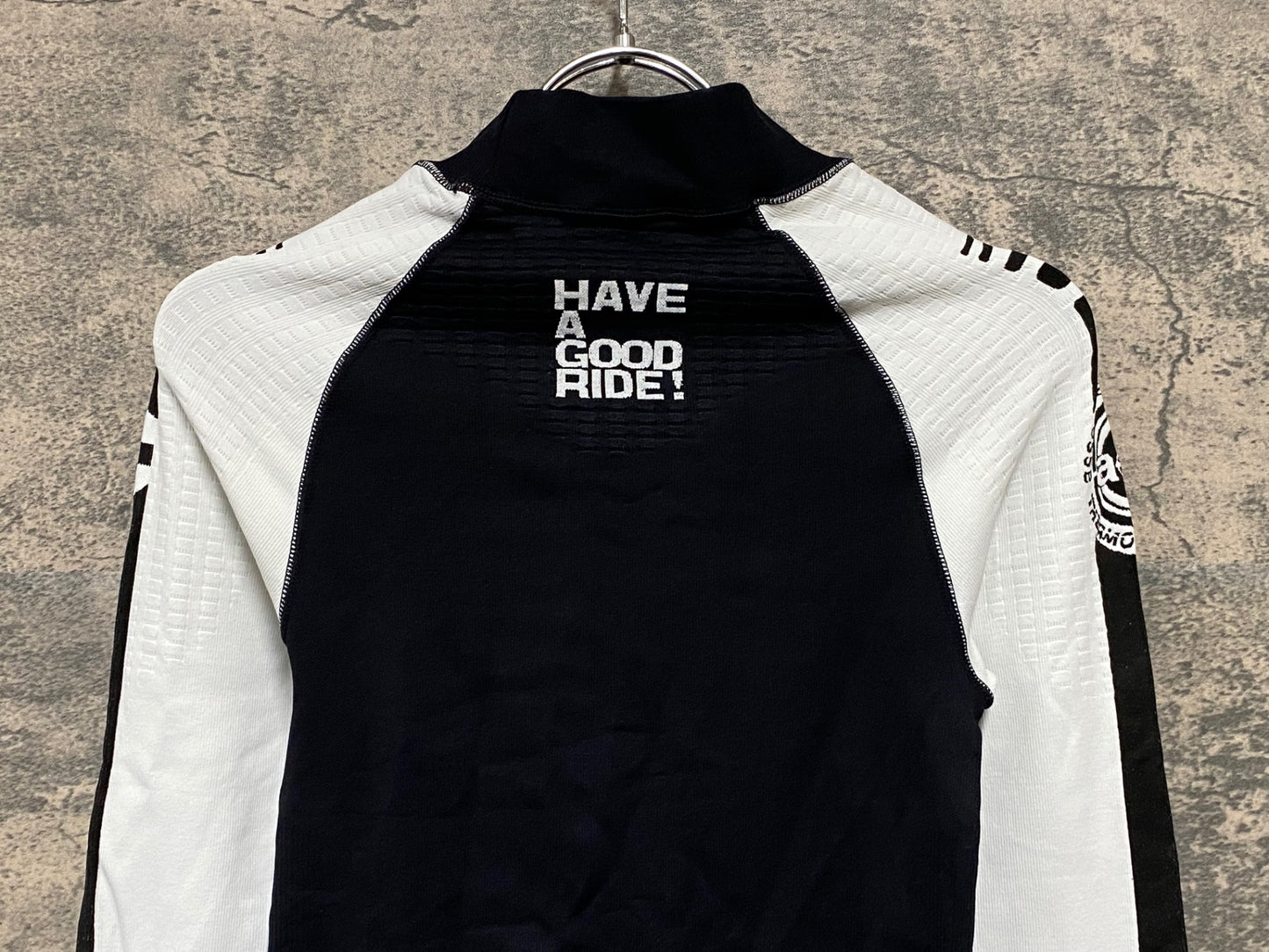 JB308 アソス assos SKINFOIL 4.4 長袖 ベースレイヤー 黒 白 SIZE 0 WINTER