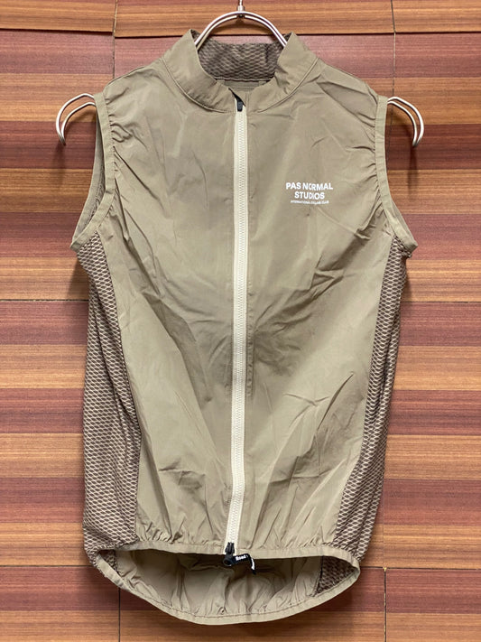 IV047 パスノーマルスタジオ PAS NORMAL STUDIOS Mechanism Stow Away Gilet ジレ ベスト 茶 S