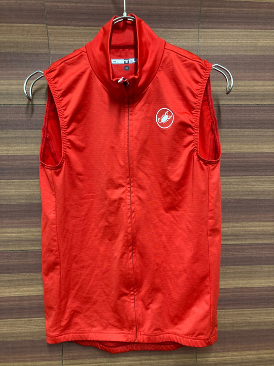IP788 カステリ castelli ROSSO CORSA PRO THERMAL MID VEST サイクルベスト ジレ 裏起毛 L