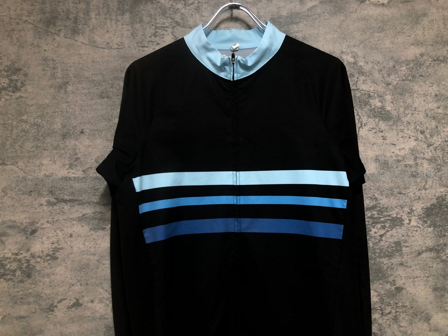 IW547 ステムデザイン STEM DESINE 長袖 サイクルジャージ 黒 サイズ不明 ※スレ