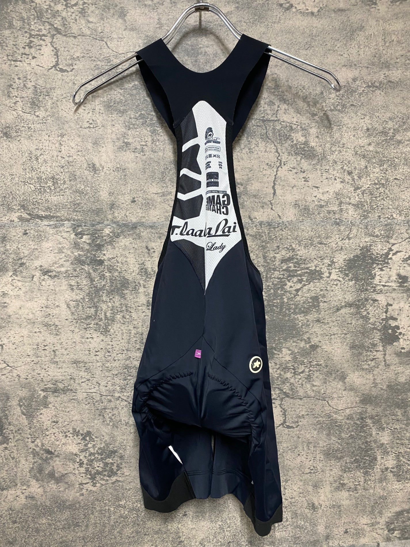 IS726 アソス assos T.Laalalai Shorts S7 ビブショーツ 黒 S レディース