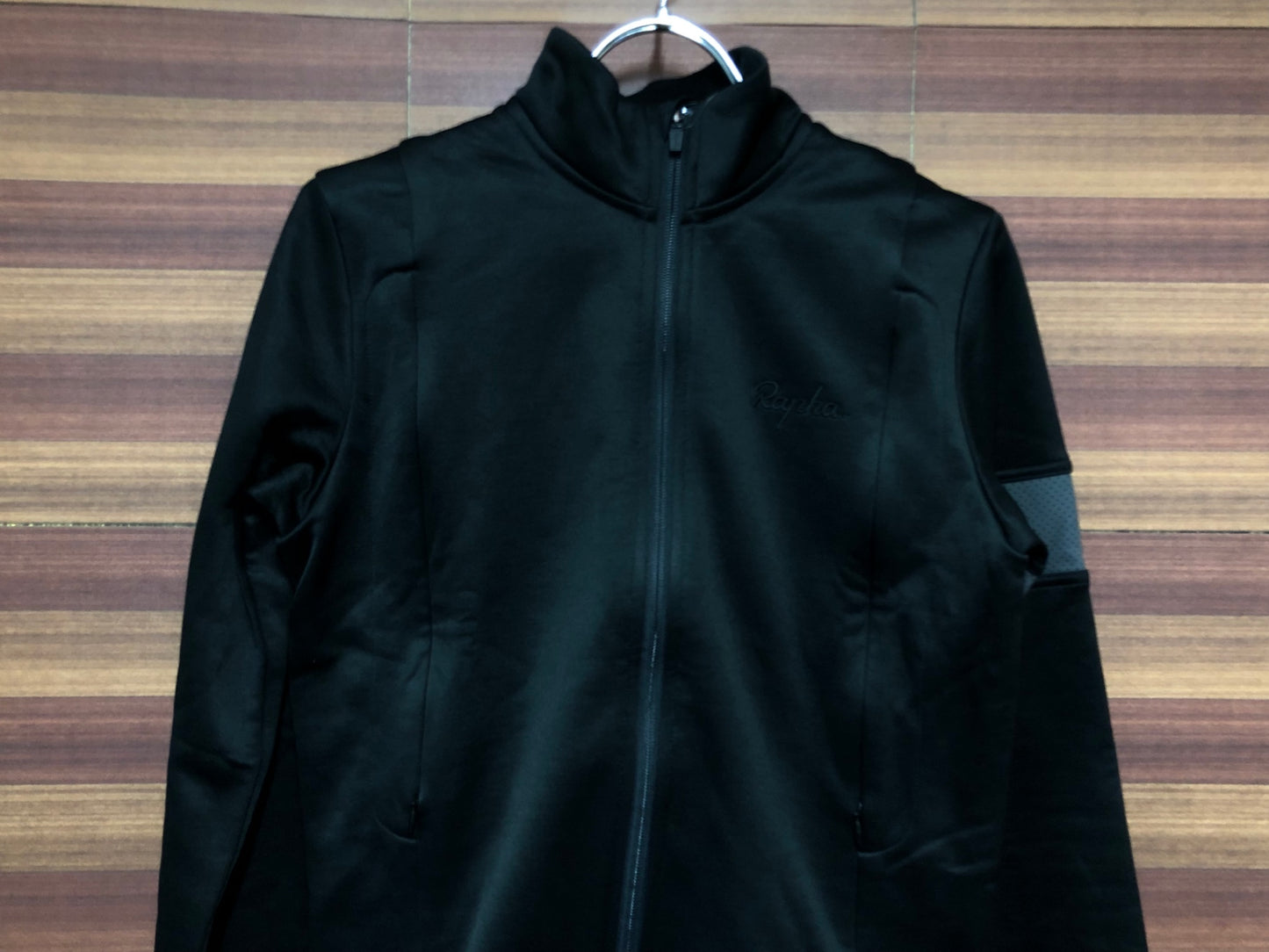 IN314 ラファ Rapha WINTER JERSEY 長袖 サイクルジャケット 黒 S 裏起毛