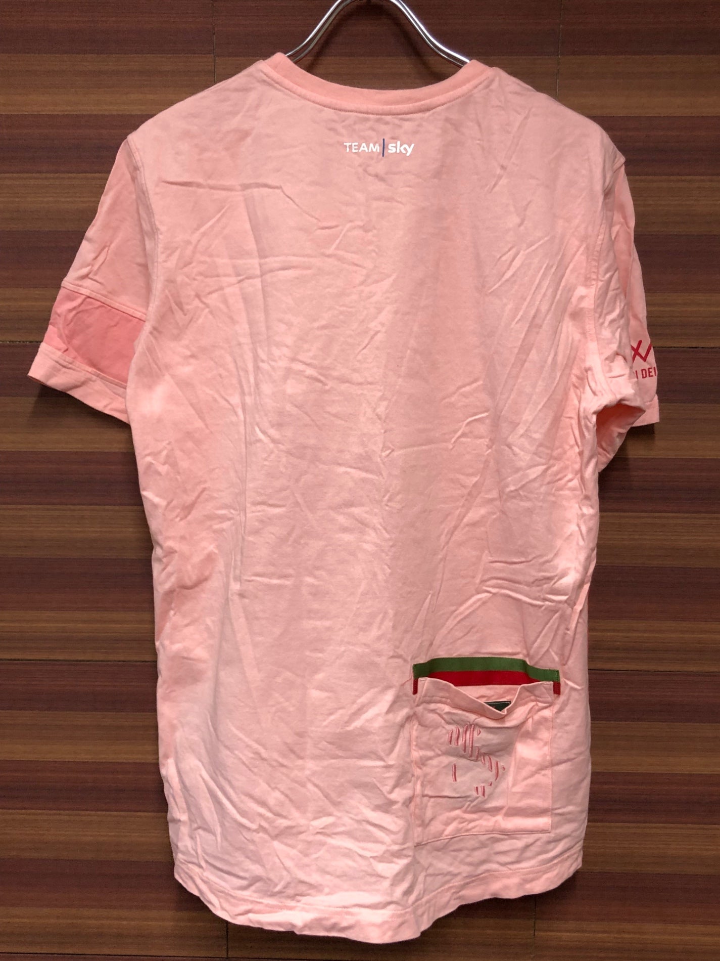 IO140 ラファ Rapha TEAM SKY Tシャツ 半袖 ピンク M